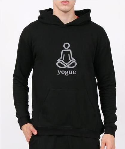 Black French Terry Hoddie