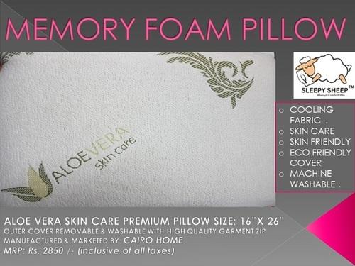 MEMORY FOAM PILLOW aloe