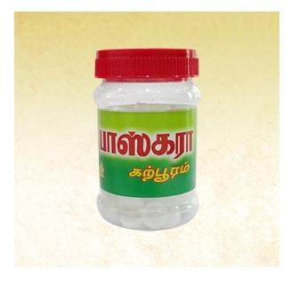 Bhaskara Camphor 100 Tablets Jar