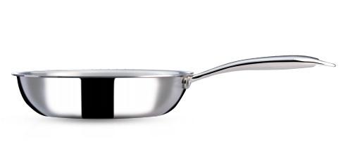 3 Ply Stainless Steel Fry Pan 20cm (1.1 Litres)