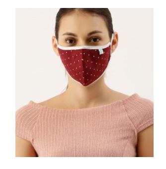 F95-FF1508 AEL Cotton Maroon Polka