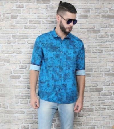 Cotton Digital Print Shirt