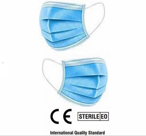 3 Ply Face Mask With Meltblown Fabric