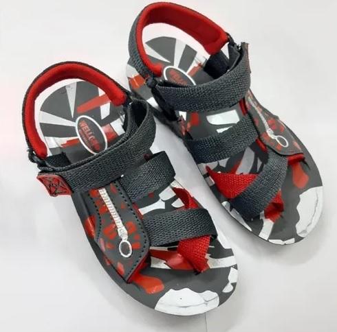DIP Sandals Red N Black