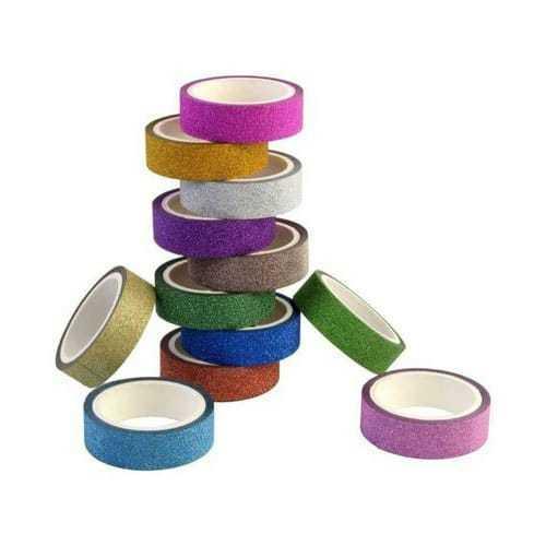 Glitter tapes