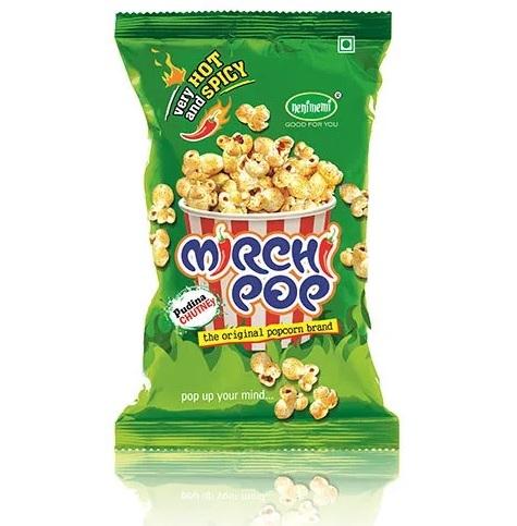 Pudina Chutney Mirchi Popcorn