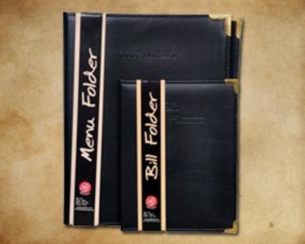 MENU FOLDER WITH 6 DISPLAY POCKET