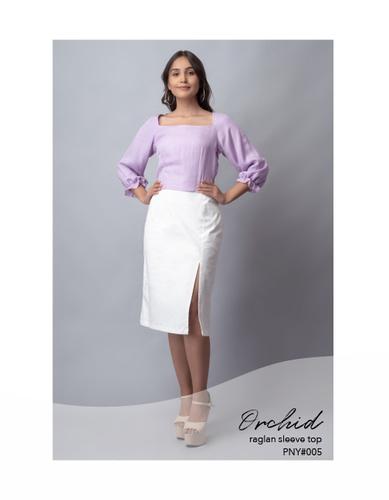 Orchid reglan sleeve top