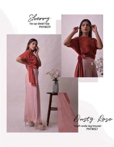 Sherry tie up detail top