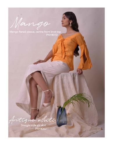 Antique White Side Slit Dress