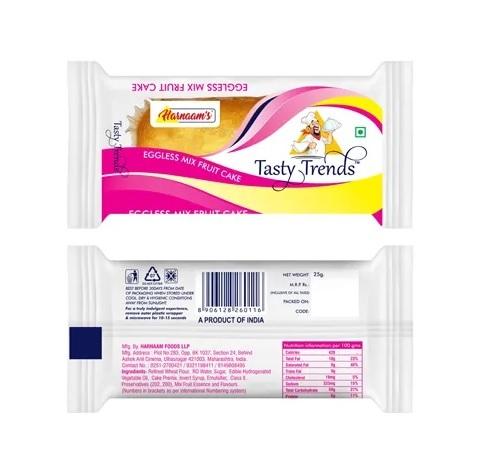 Eggless Mix Fruit Cake