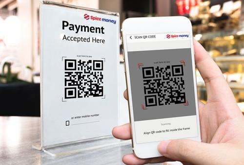 Payment through QR Code