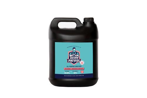Germ Patrol - All Purpose Sanitiser  (Safe of Hands & Surfaces) 80% Ethyl Alcohol IP. 