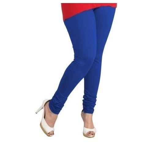 Plain Ladies Cotton Lycra Leggings