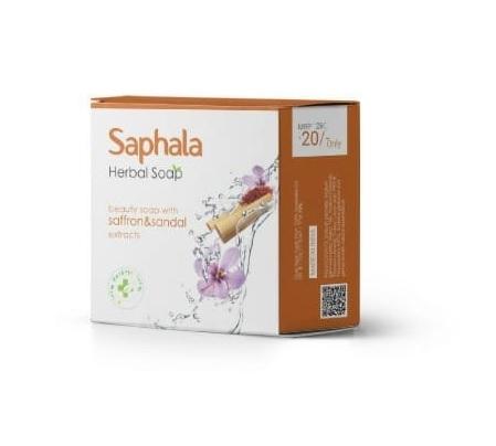  Koyas Saphala SAFFRON SANDAL, 100g -PACK OF 6