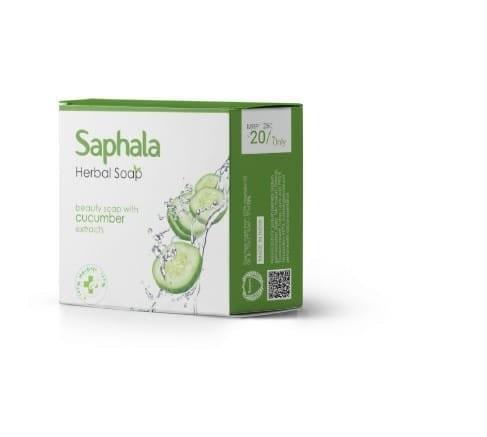  Koyas Saphala Fresh Moisture Cucumber Soap, 110g (Pack of 7)