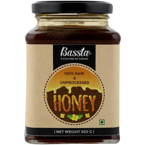 Bassta 100% raw & unprocessed honey