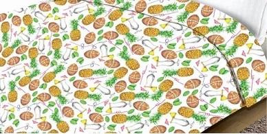 PINA COLADA_BED SHEET & PILLOW COVERS COMBO & QUILT