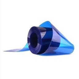 Blue PVC Strip Curtain Roll