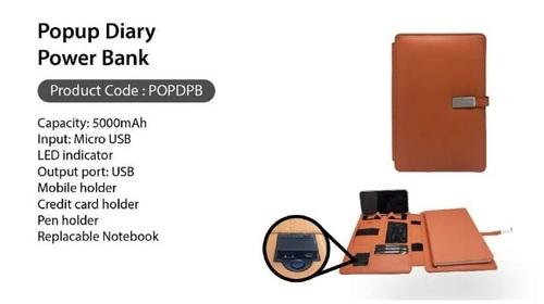 Popup Dairy Powerbank