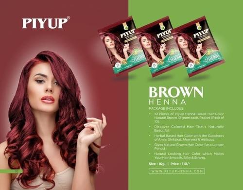 BROWN HAIR COLOUR