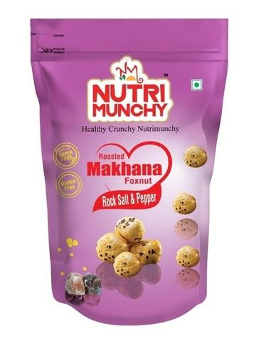 Roasted Makhana Foxnut (Rock Salt & Pepper)