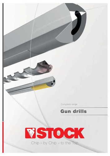 R. Stock Germany Carbide/HSS Gun Drill