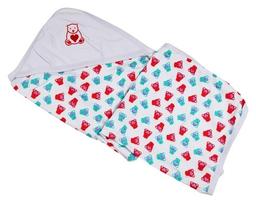 HOOD TOWEL (SUPER) BLUE 