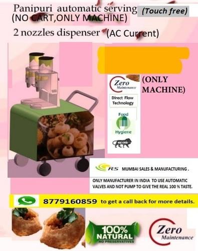 Panipuri automatic serving machine