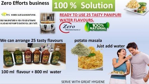 Panipuri automatic serving machine