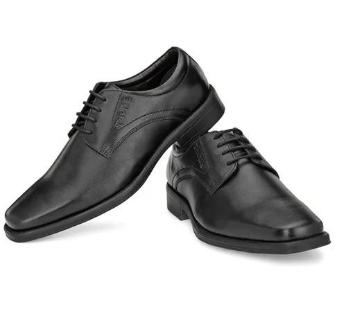 Men Black Leather Formal Shoes