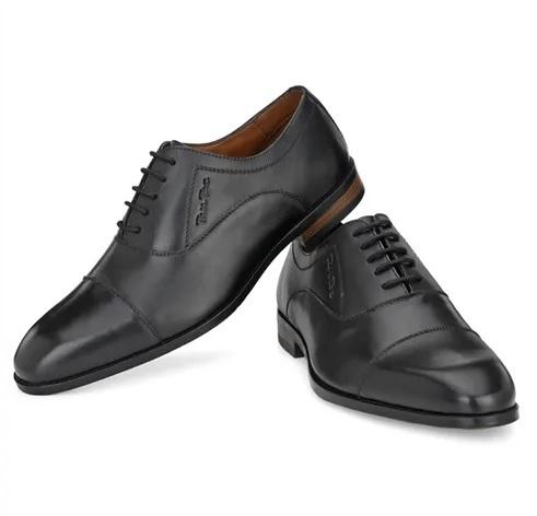 Men Black Leather Formal Shoes