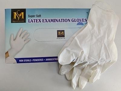 Latex Examination Gloves