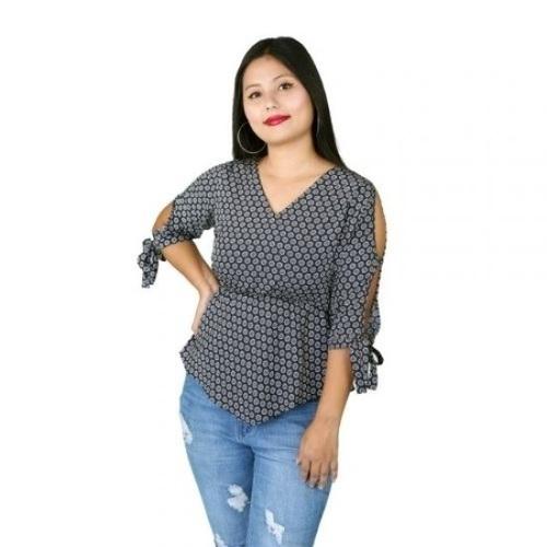 BLUE CHARKEHE PRINT