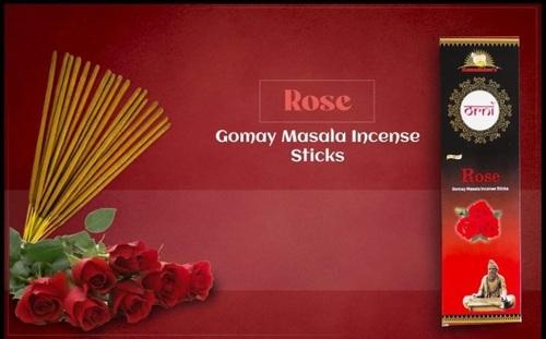 Rose Dhoop Cones