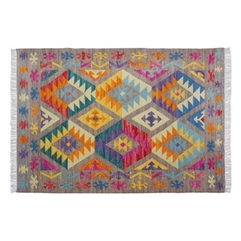 Hand Woven Woolen Flat Weave Kilim