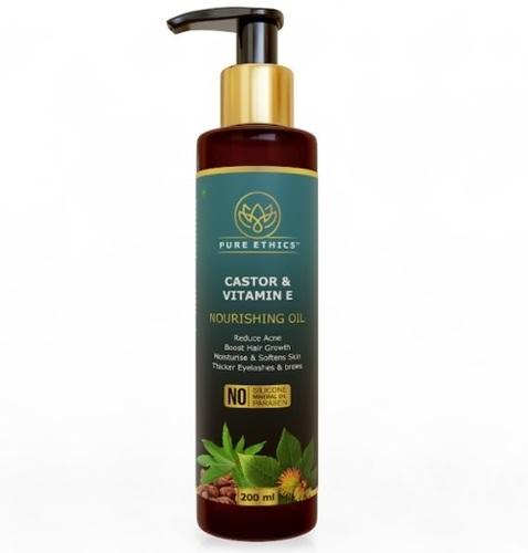 Castor & Vitamin E oil
