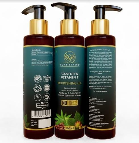 Castor & Vitamin E oil