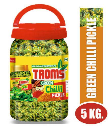 GREEN CHILLI PICKLE - 5KG
