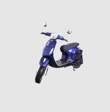 Blue Scooter