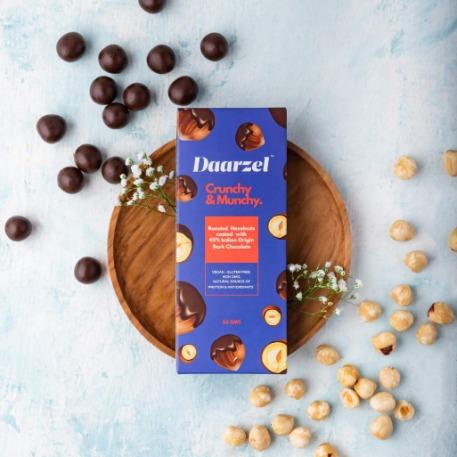 Chocolate coated Nuts and Fruits