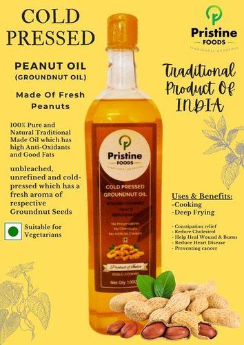 Cold Pressed Groundnut Oil