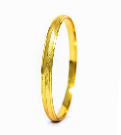 Gold Plated Mens Kada