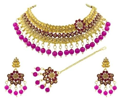 New Design Meenakari Choker Necklace Set