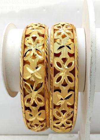 Traditional Gold plated Shagun Bangle