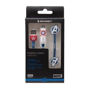 Disney Marvel Dual Cable DCB301 CA