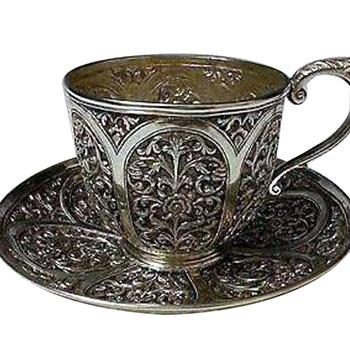 925 Silver Oxidised Cap Set