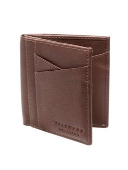 Teakwood Men Genuine Leather Bi Fold Wallet