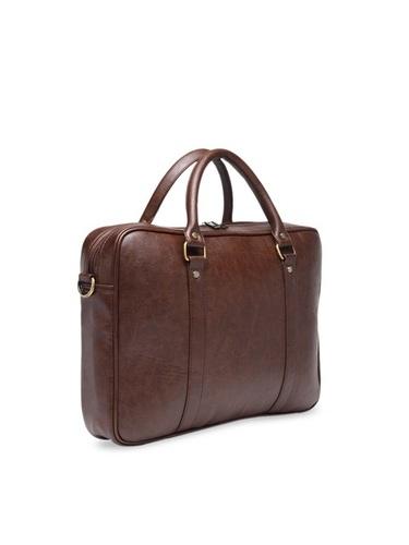  Apsis Unisex Brown Solid Laptop Bag