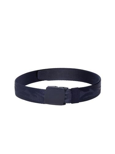  Apsis Unisex Navy Blue Woven Design Belt